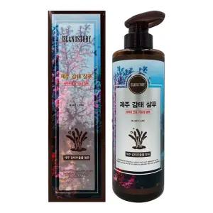 제주 감태샴푸 500ml 탈모증상완화 식약처 기능성 식물성 천연샴푸 두피영향 아일랜드스토리