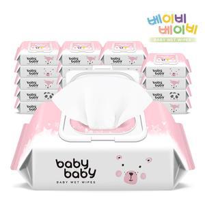 트윙클 120매 20팩 캡형 아기물티슈