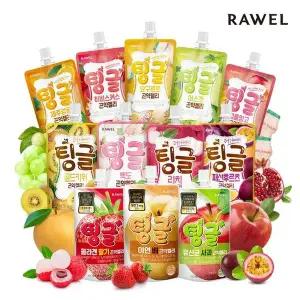 [50팩] 로엘 팅글 곤약젤리 12가지맛(복숭아,머스캣,애플망고,감귤,석류,리치,후르츠 등)