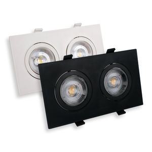 LED 다운라이트 멀티 매입등 2구 MR16 일체형 COB 13W 판넬타입 더브라이트