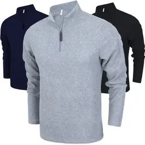 따듯한 후리스 기모티셔츠 플리스티 기모반집업 겨울작업복 기본 남자겨울티셔츠