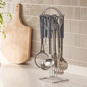 [한샘]몰PICK 클로이 그레이 스테인레스 키친툴 7P 세트