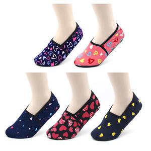 크로바요술버선 하트덧신 5켤례 1SET 따뜻한 버선