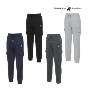 [비버리힐스폴로클럽]남여 카고 베이직 기모 조거팬츠 SL729