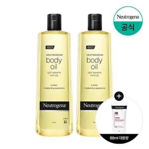 [뉴트로지나][시카에멀전88ml증정] 뉴트로지나 세서미 바디 오일 473ml x2