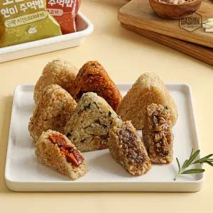 [다신샵] 오늘은현미주먹밥 10종 10팩 / 국내산현미, 누룽지주먹밥