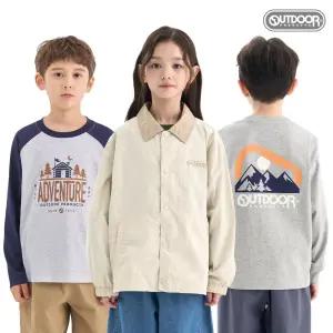 [아웃도어 프로덕츠 키즈]시즌템 특가 맨투맨/긴팔티/팬츠