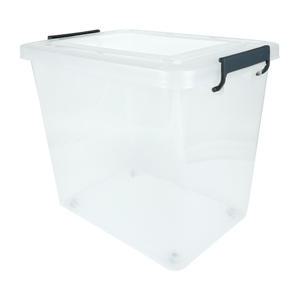 스페이스에디터 65리터 투명 리빙박스