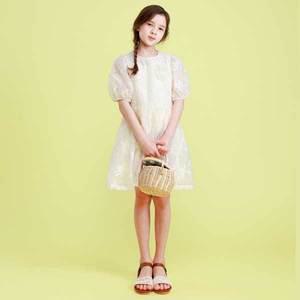 [아이러브제이] N.달리아 퍼프 소매 원피스 JVUOP62