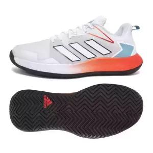 아디다스 디파이언트 스피드 하드코트 올코트 테니스화 화이트오렌지 HQ8456