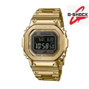 [롯데백화점]지샥 GMW-B5000GD-9DR LIC 스퀘어 풀메탈 골드 블루투스 터프솔라 전파시계