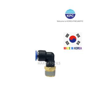 Korea Pneumatic 코리아뉴매틱 에어 원터치피팅 PL16-04 PT1/2