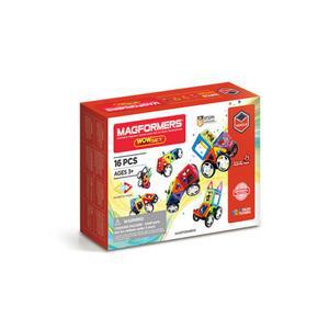 맥포머스 와우 WOW 세트 16PCS 활용 자동차 만들기  ZV-010