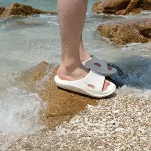 츄바스코 누베 남자 슬라이드 슬리퍼 CB2304 ALL CREAM