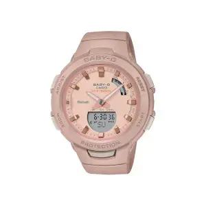 [롯데백화점]지샥 여성 BABY-G 블루투스 캐주얼 워치 BSA-B100CS-4ADR LPC