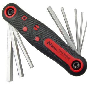 Afirms 소/대 접이식 육각렌치셋트 수공구 육각렌치휴대용