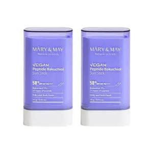 [임박 26.06.08] [10%+카드12%] 마리엔메이 비건 펩타이드 바쿠치올 썬스틱 18g 2개
