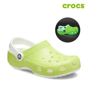 [하프클럽/크록스]클래식 형광 클로그 주니어 아동샌들 209158-3UH
