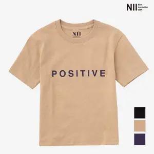 [하프클럽/NII]아동 POSITIVE 싱글 티셔츠_NNKARVM3121
