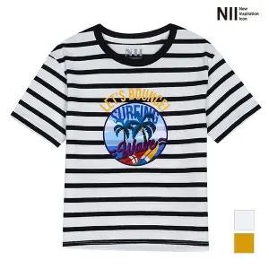 [하프클럽/NII]아동 하와이안그래픽 반팔티셔츠_2NNKARUM3541