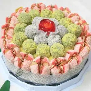 [떡집닷컴]진달래 떡케익3호(2.8kg) / 선물 / 떡집닷컴 / 떡 / 부모님 선물 / 영전 / 간식