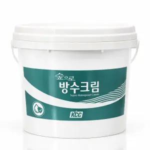 KCC 방수크림 방수제 옥상 외벽 바닥 셀프 시공 1.2kg