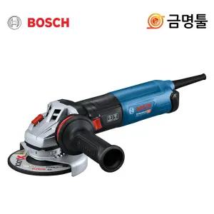 보쉬 GWS17-125S INOX 그라인더 125mm 1700W 3단 속도조절 분진 보호 유선 그라인다