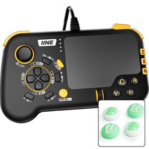 [국내정발] 이이네 터치패드 무선 컨트롤러 원신/FPS/오버워치/APEX 자이로 지원 + 버튼킷증정