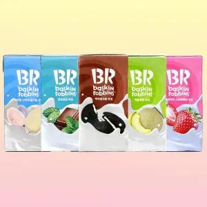 베스킨라빈스 멸균우유 4종 x 6개입 (24개입)