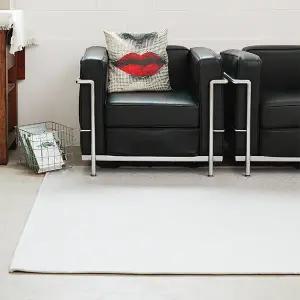 제이오마켓 퓨어 사계절 러그 170x230 라이트그레이/먼지없는 물세탁 카페트 패드 미끄럼방지 층간소음방지 사계절 카펫 매트