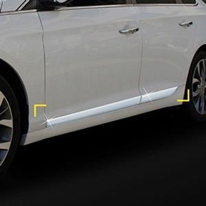 LF소나타 사이드 스커트 크롬 몰딩 언더라인 튜닝