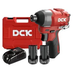 DCK KDPL04-8 충전 12V 임팩드릴 2.0Ah 배터리 2개 세트