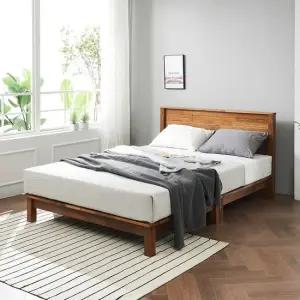 닐러 슈퍼싱글 1200 다리형 침대 멀바우 원목 프레임 착불