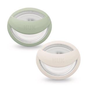 누크 마미필 노리개젖꼭지 S1 (0~9개월) 민트+오프화이트/2개입/쪽쪽이