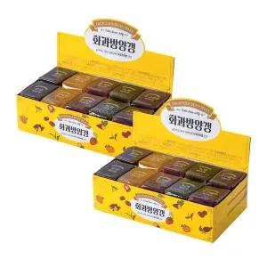 [신세계라이브쇼핑][1+1] 화과방 큐빅양갱(40gx30입) 2세트 + 쇼핑백