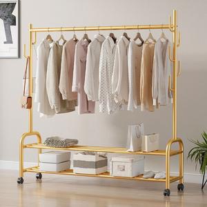 골드 이동식 행거 매장용 파이프 가정용 이동식시스템행거 미니