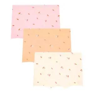 수아팜 여아 당근토끼 드로즈 3매 세트