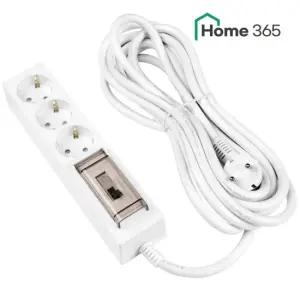 홈365 국산 고용량 멀티탭 3구 7m / 에어컨 전기난로