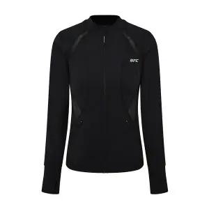 [UFC SPORT](김해점)UFC 우먼스 피지컬 슬림 핏 자켓 블랙 U4JKV1215BK