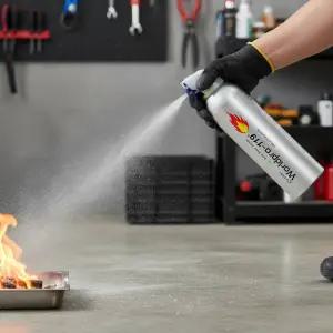 (화재 진압) 국산 간이소화용구 미니 가정용 스프레이 소화기