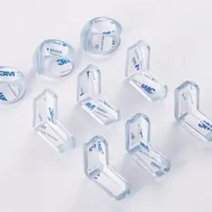 아트박스 달리아문방구 3M 투명 코너 모서리 보호대 원형 사각 2종 4p 부딪힘