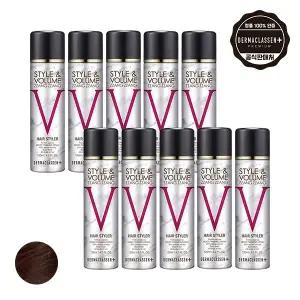 더마클라센 스타일앤 볼륨짱짱 흑채 스프레이 자연갈색 120ml x10