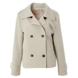 [롯데백화점]abfz 일자핏 숏트렌치코트 APY5HR01G