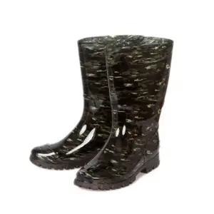 보생 투명 남자 반장화 (밀리터리) 주방 작업용 고무장화 작업화 미끄럼방지