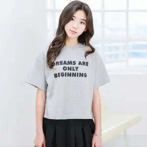 [아이라인키즈] 온드 크롭 티셔츠