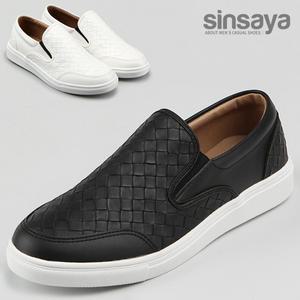 신사야 스퀘어 모던핏 남성슬립온 SSY3030