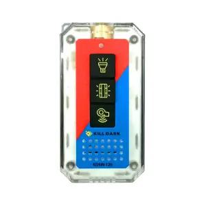 킬다크 4방향LED 전자호루라기 호신용품 어깨 경광등 휘슬 후레쉬 손전등 랜턴 KDSW-120