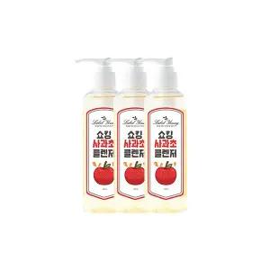 [라벨영]쇼킹사과초클렌저 200ml 3개/유분피지노폐물케어 약산성클렌징