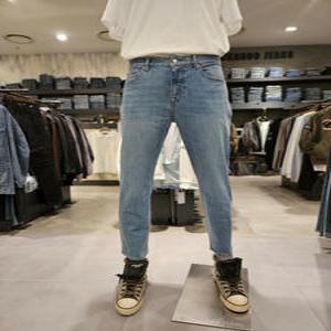 [버커루] 남성) 크롭 레귤러 테이퍼드 데님팬츠 (B235Z0313P)