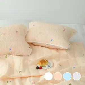 2장세트/스잠 쿨쿨비치 여름 냉감 시어서커 밴딩 베개커버 /30x50 40x60 50x70